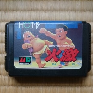 【本体のみ】 火激 メガドライブ ソフト