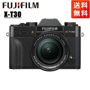 Fuji Film FUJIFILM X-T30 18-55mm линзы комплект черный беззеркальный однообъективный камера б/у 