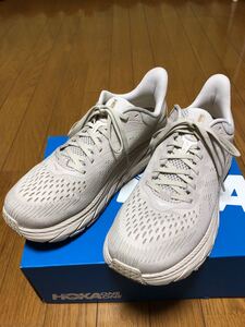 HOKA ONEONE クリフトン7 ライトベージュ 27