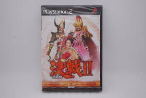 【新品未開封】PS2 ゲームソフト 「決戦II」検索: プレイステーション2 PlayStation2 KOEI コーエー 決戦2 SLPM65015