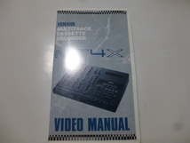 YAMAHA MT4X ビデオテープ_画像1