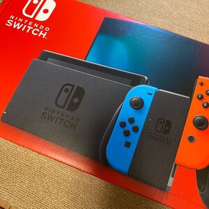 新品未使用 店舗印無し ニンテンドースイッチ本体 ネオンブルー ネオンレッド Switch本体