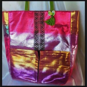 トートバッグ 帯リメイク ハンドメイド