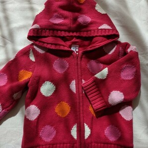 babygap ニットパーカー 6-12M 