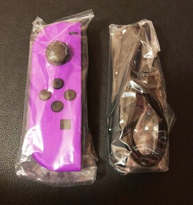 Nintendo Switch Joy-Con (L) ネオンパープル ストラップ付 ジョイコン