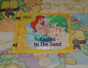 [ книга с картинками ]*Disney*Castles in the Sand*The Little Mermaid Treasure Chest* Little Mermaid * Ariel * песок. средний. замок * иностранная книга * Disney 