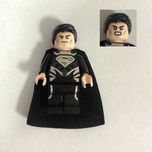 1体　ブラックスーツ スーパーマン　dcコミック　バットマン　　ミニフィグ LEGO 互換 ブロック ミニフィギュア レゴ 互換 f