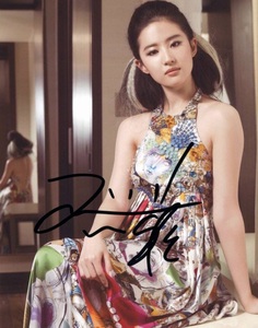  jack -* changer ..[ Dragon * King dam ]. performance did,...(liu*i-fei,Liu Yifei)., with autograph photograph ⑧