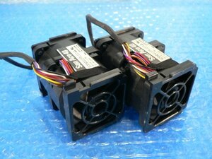 1EJG // SanAce40 9CRN0412P5J003 12V 1.0A 2 piece set /4cm fan //HITACHI HA8000/RS210 AM taking out (NEC Express5800/R120d-1E similarity ) // stock 2