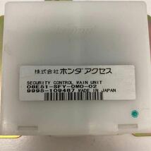 ★ホンダ　オデッセイRB1前期★純正アブソルート/セキュリティーコントロールメインユニット/DBA-RB1 BK432_画像2