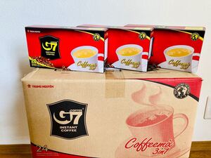 G 7ベトナムコーヒー カフェオレ 正規品 480袋x16g(24箱)