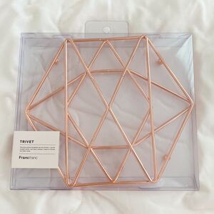 Francfranc◆ワイヤー 鍋敷き コッパー◆新品未開封