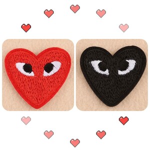 刺繍アイロンワッペン 2枚セット A6