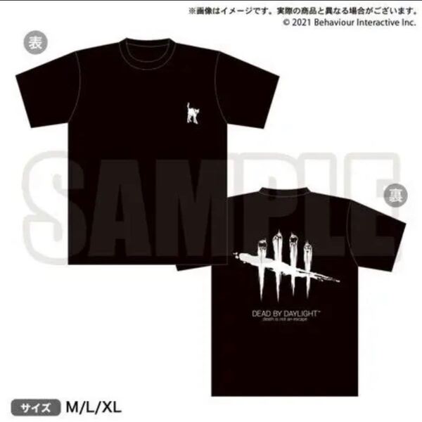 Dead by Daylight DbD グッズ Tシャツ 凍り付く背筋 猫 M