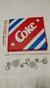 ❤ Coca * Cola! отдых * 4 угол The b тонн *37. синий / красный новый товар не использовался! стоимость доставки 350 иен 