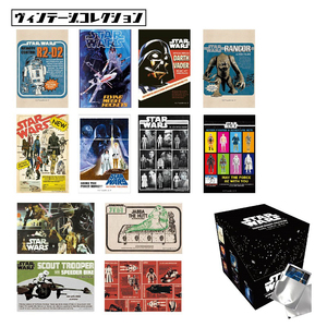  новый товар нераспечатанный STAR WARS Star * War z Random магнит Vintage коллекция 1BOX ( все 12 вид входить ) полный комплект 