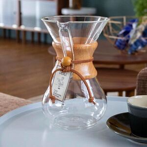 コーヒーメーカー ケメックス 6カップ ガラス 木製