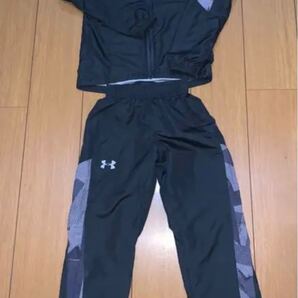 アンダーアーマー ナイロンジャージ ウインドブレーカー 上下セット UNDER ARMOUR 130センチ