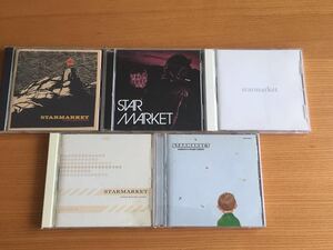 ★スターマーケット 5枚★STARMARKET/SUNDAYS WORST ENEMY/FOUR HOURS LIGHT/SONG OF SONGS/ABANDON TIME エモ