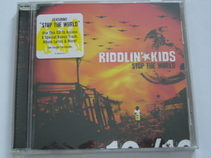 CD/Riddlin’ Kids/Stop The World/USA盤/2004年盤/CK 90676/ 試聴検査済み