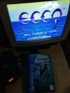  junk / abroad / North America / Sega CD Ecco: The Tides of Time eko -* The * Dolphin 2