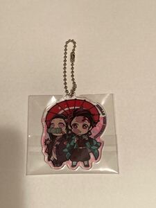 鬼滅の刃 ぴた!でふぉめ 和傘 竈門炭治郎 竈門禰豆子 アクリルキーホルダー
