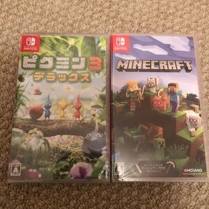 マインクラフト未開封、ピクミン3 デラックス未開封