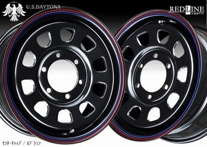 ■ U.S.Daytona デイトナ ■　KAPSEN RS01 215/65R16 タイヤ付　ブラック色 日産NV350/E26キャラバン他