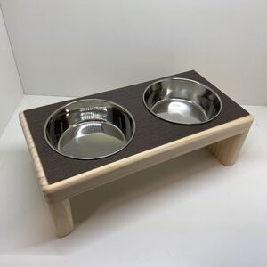 【犬・猫用】エサ入れ・エサ受け・フードテーブル・フードボウル277