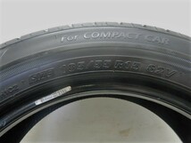 中古 185/55R15 BRIDGESTONE ECOPIA NH100C サマータイヤ 1本 単品 パッソセッテ ｂB フィット ノート マーチ 中古タイヤ 15インチ_画像2