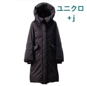 ユニクロ +j ダウンコート 黒 M ファーストシーズン