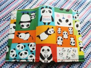 book cover library book@ size Panda pattern D