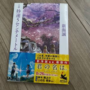 小説秒速5センチメートル/新海誠