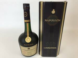 NAPOLEON COURVOISIER Napoleon Courvoisier cognac box attaching brandy old sake #133185-32