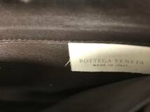 中古★BOTTEGA VENETA【ボッテガヴェネタ】イントレチャート レザー ラウンドファスナー ラウンドジップ 長財布 　♯102530-153_画像9