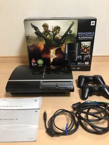 【PS3 本体 80GB】バイオハザード5 プレミアムリミテッドBOX プレイステーション3 (ソフトなし)