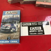 Ｙ【あ９】★まとめ売り４本★　９９世界ラリー選手権　ＷＯＲＬＤ　ＲＡＬＬＹ　レース　ＶＨＳ　ビデオテープ　ジャンク　現状_画像7