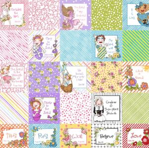 ロラライハリス Loralie Designs☆楽しい旅メドレーパネル生地