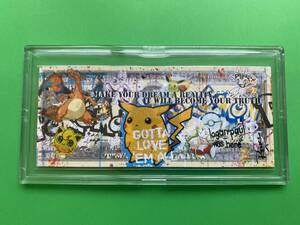 レンシー Rency Banksy ピカチュウ ポケモン バンクシー 2ドル札 $2 リザードン グラフィティ プリン ニャース 激レア モンスターボール