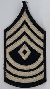 アメリカ陸軍階級章 先任曹長 First Sergeant 1SG