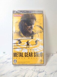 メタルギアソリッドピースウォーカー PSP