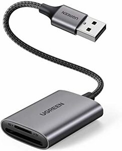 UGREEN TF SD カードリーダー USB3.0 高速 2in1 UHS-I MicroSD USBカードリーダー Win