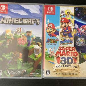 マインクラフト スーパーマリオ 3Dコレクション Nintendo Switch 新品未開封
