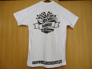  prompt decision Hawaii Hot Wheels Hot Wheels Hawaii staff T-shirt white color M