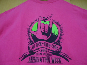  prompt decision Hawaii WHOLE FOODS hole f-z2014' member T-shirt .. pink color L