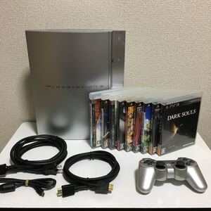 PLAYSTATION3(CHCEL00)80GB&ソフト9本