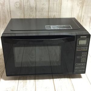 アイリスオーヤマ 電子レンジ IMB-FV1801 18L 単機能 フラットテーブル ヘルツフリー 全国対応 ブラック