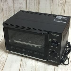 象印 ZOJIRUSHI オーブントースター ブラック EQ-AG22-BA オーブントースター 一人暮らし 学生