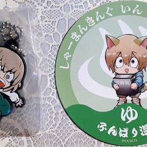 シャーマンキング/ナンジャタウンステッカー&ラバスト小山田まんたグッズ2点セットまとめ