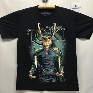 新品 LOKI ロキ イラスト Tシャツ Lサイズ マイティソー　アベンジャーズ